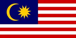 The flag of Malaya