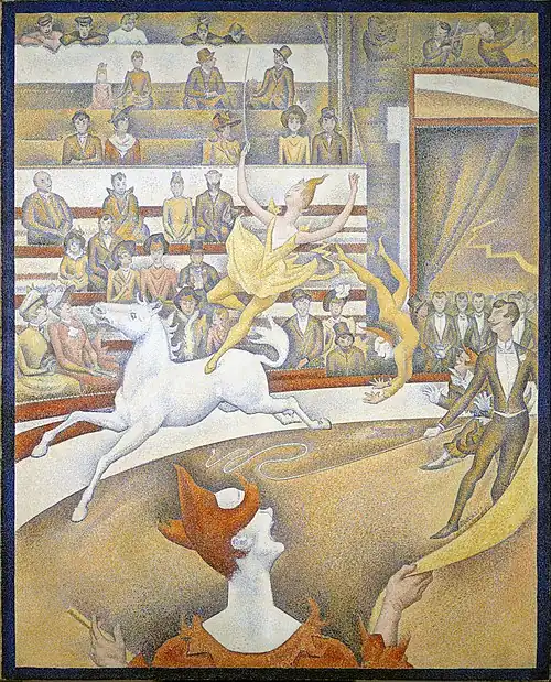 Le Cirque. By Georges Seurat