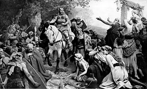 HERMANN'S TRIUMPH OVER THE ROMANS.