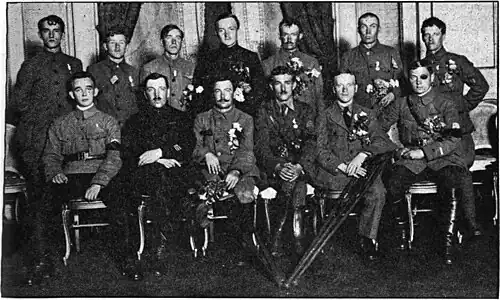 A group of Czechoslovaks from Siberia.