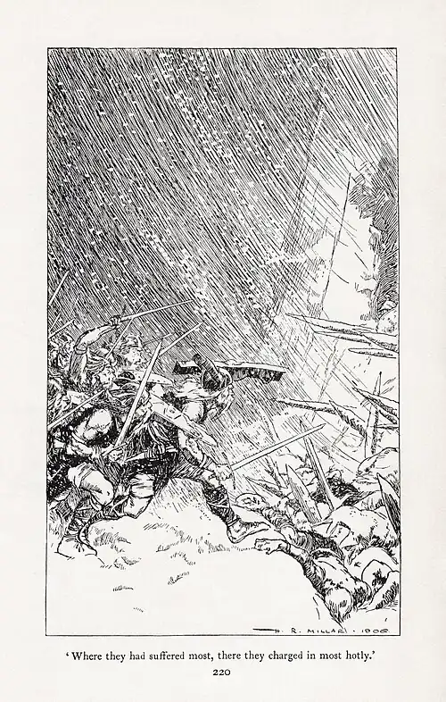 'Where they had suffered most, there they charged in most hotly.'