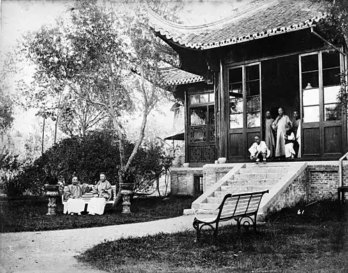 Habitation d'un riche Chinois