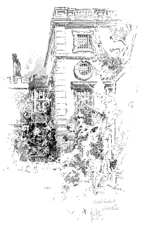 Oriel Window in South Front