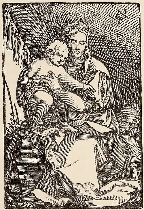 Fig. 44.—The Herald. From "The Triumph of Maximilian."