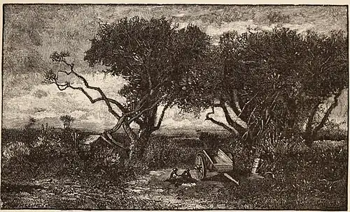 Fig. 81.—The Old Orchard. Engraved by F. Juengling