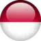 Indonesian flag orb