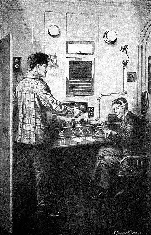 We were catching seals by wireless!