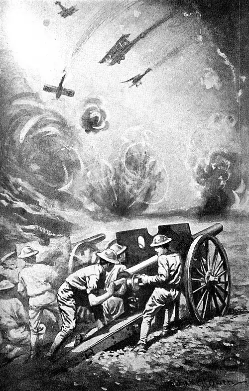 “But for every one the boches sent we put over two or three”