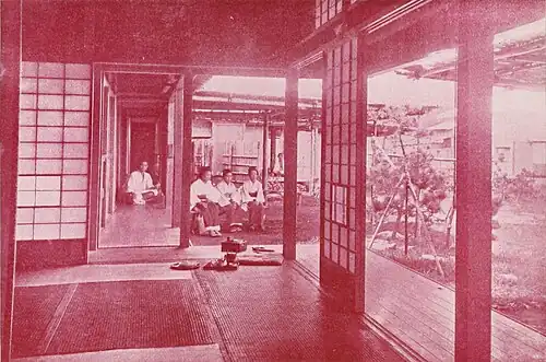 A Japanese Interior.