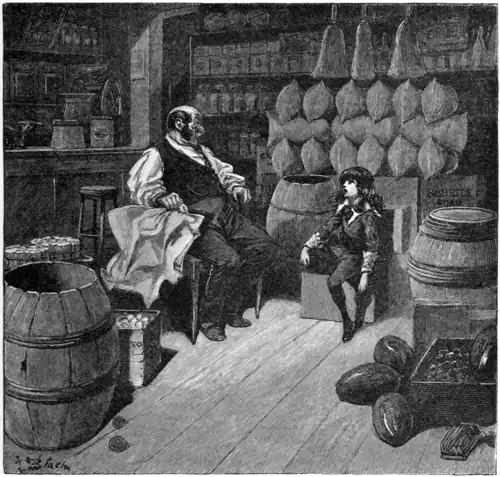 “‘MR. HOBBS,’ SAID CEDRIC, ‘AN EARL IS SITTING ON THIS BOX NOW!’”