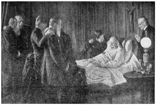 WILLIAM I ON HIS DEATHBED
