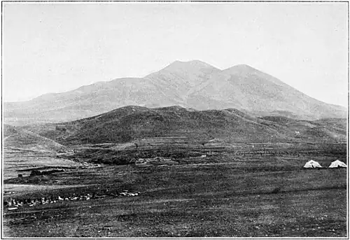 Mount Abul from Akhalkalaki.