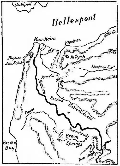Map A - The Troad