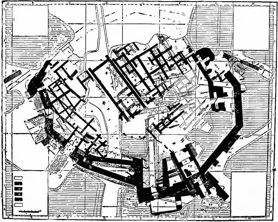 PLan II - Citadel of II Stratum (1880)