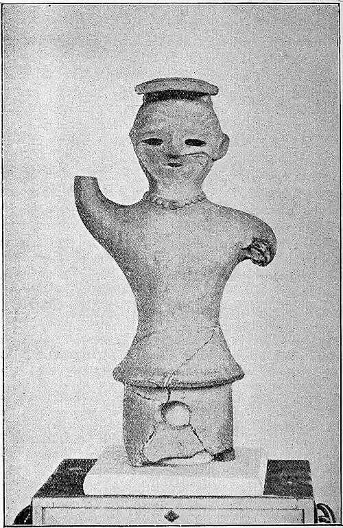 Tsuchi-ningiô. (Gowland Collection, British Museum.)