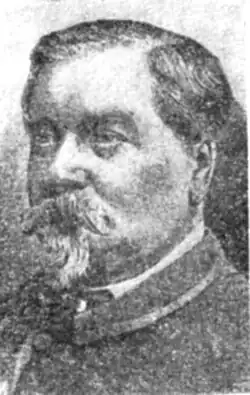 Portrait of Vincent Pyke, Warden and Goldfields Secretary, later a member of the House of Representatives.