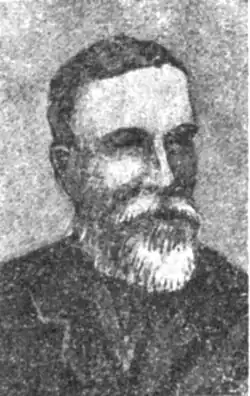 Portrait of S. M. Mackley, a Nelson settler who had moved to Māwhera on the West Coast before 1860