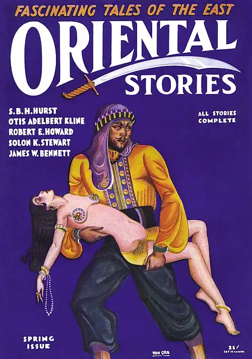 Oriental Stories cover image for April-May-June 1931