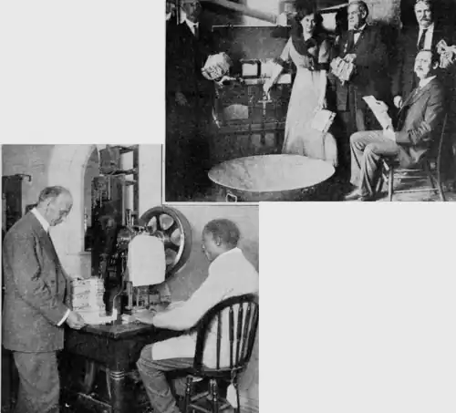 PSM V88 D105 Destruction process of old paper money