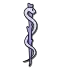 Staff of Asclepius icon