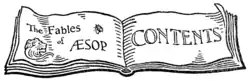 The Fables of Æsop Contents