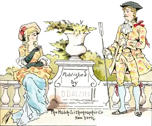 alt= Published by D DALZIEL The Halch Lithographic Co. New York.