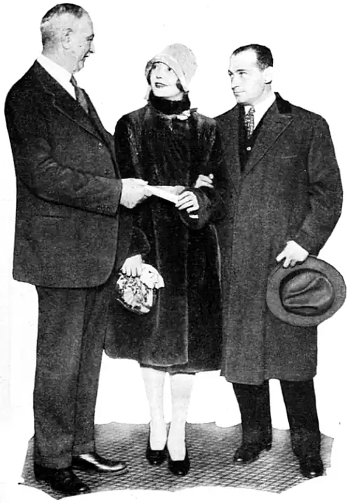 Dorothy Mackaill and Lothar Mendes