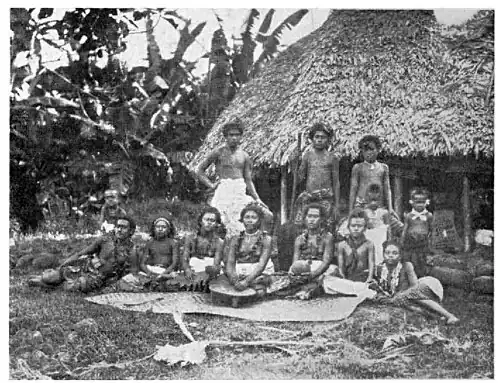 Making Kava, Samoa
