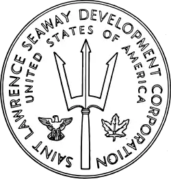 Saint Lawrence Seaway Development Corporation seal