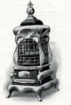 Illustration of a Globe Base Burner