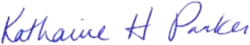Katharine H. Parker