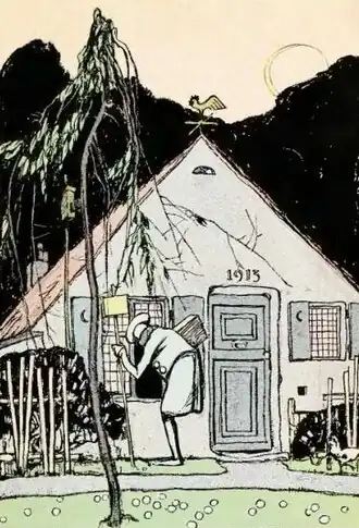 "Ah, she did taste it! I thought she would if I went away"