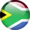South African flag orb
