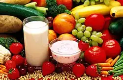 Vegetables, fruit, soy and whey protein
