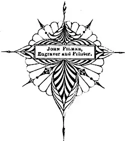 John Filmer, Engraver and Printer.