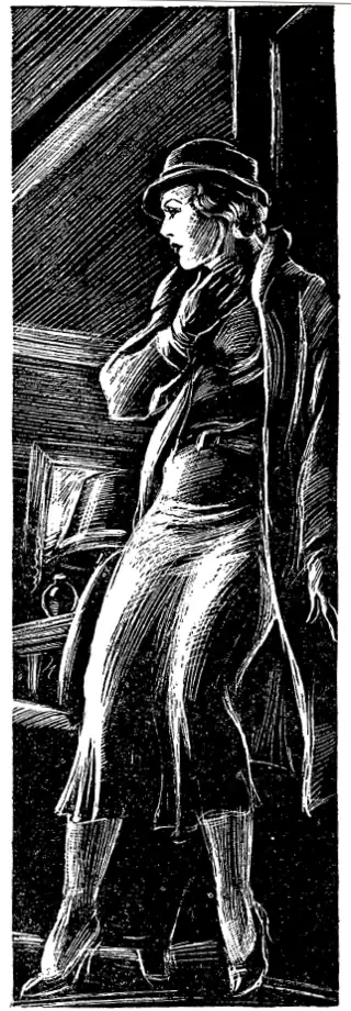 Nita watching from the shadows