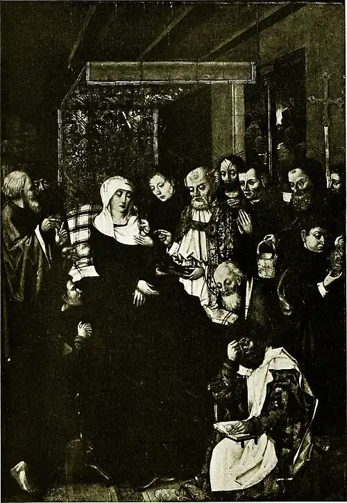 “The Death of the Virgin.” by Wohlgemuth.