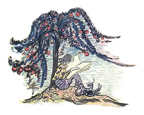 Susan and the Mermaid - Poet under a sea-apple tree (corrected).jpg