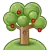 Stylised image of a tree