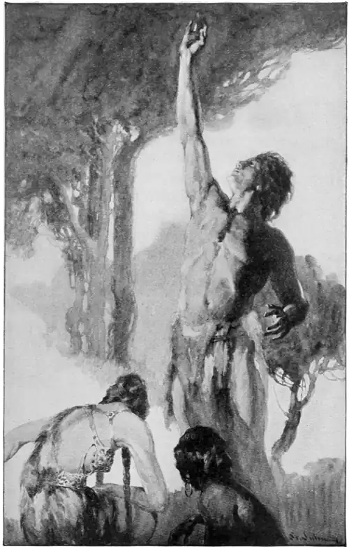 The two women dropped to their knees, stricken with awe at the thought of the awful nearness of the Great God