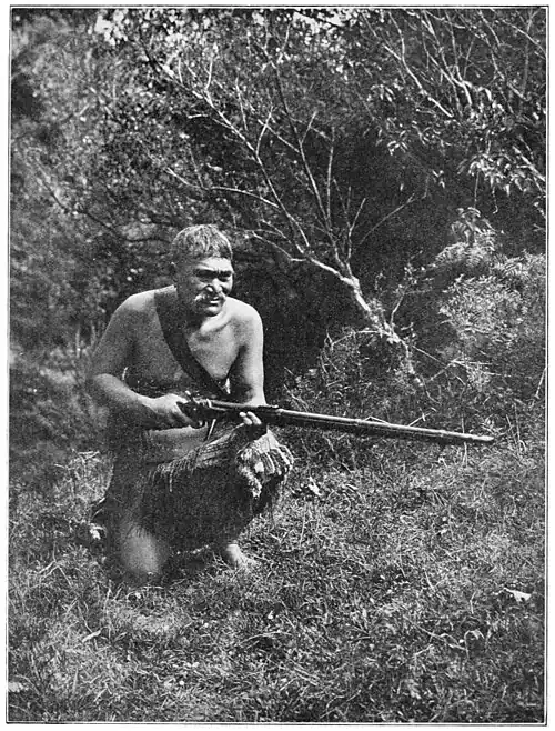 A HAUHAU SCOUT, TUTANGÉ WAIONUI, OF PATEA.
