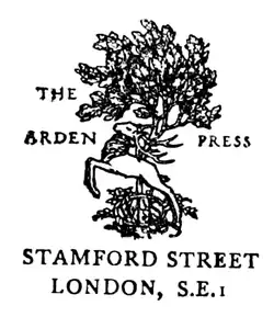 The Arden Press, Stamford Street, London, S.E.1
