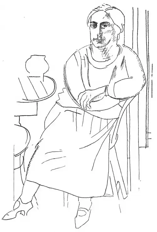 A drawing. By William Zorach