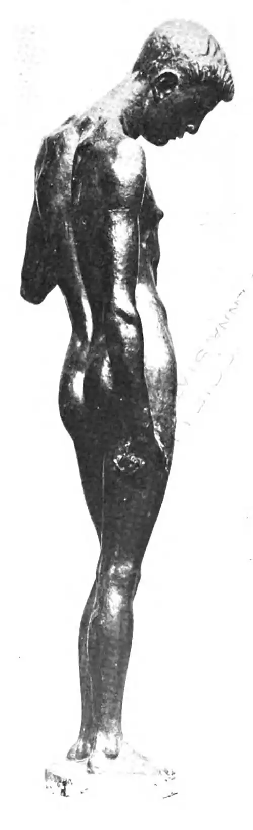 Photograph: Druet, Adolescence. By Aristide Maillol