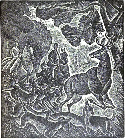 A woodcut. By D. Galanis