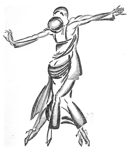 A drawing. By Norman-Bel Geddes