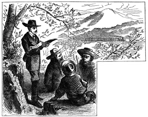 PHILIP HIRED THREE WOODSMEN.
