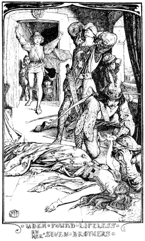 Udea found Lifeless by her Seven Brothers