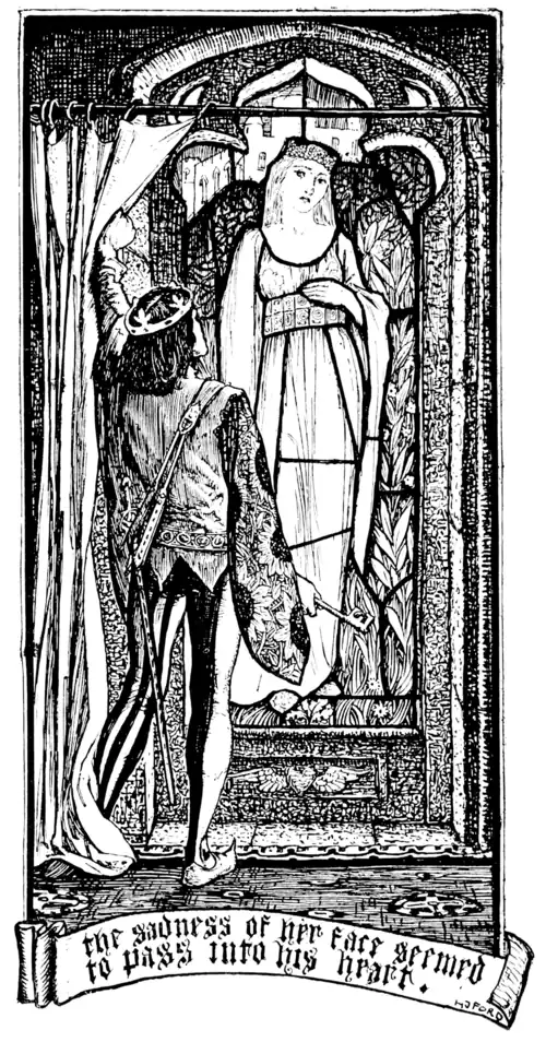 The Sadness of her Face seemed to pass into his Heart