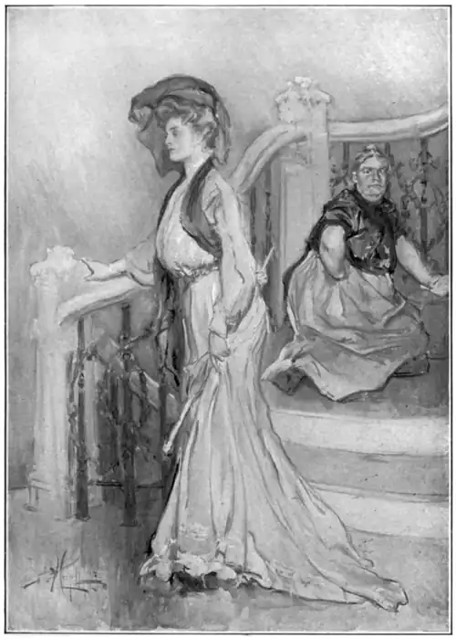 The woman continued to stare as Miss Bart swept by.